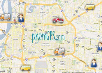 نقشه جی پی اس خودرو