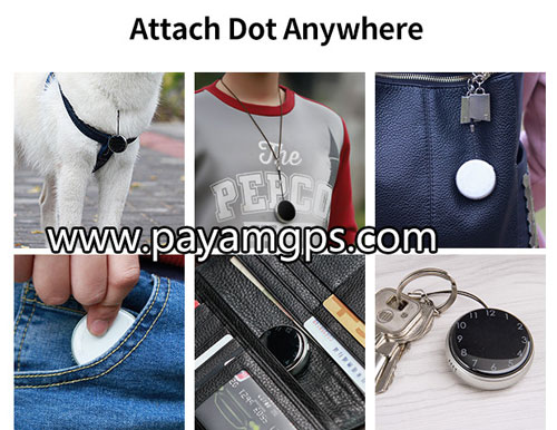 ردیاب جی پی اس Dot بعنوان کوچکترین ردیاب برای ردیابی کودکان، حیوانات، دوچرخه و خودرو
