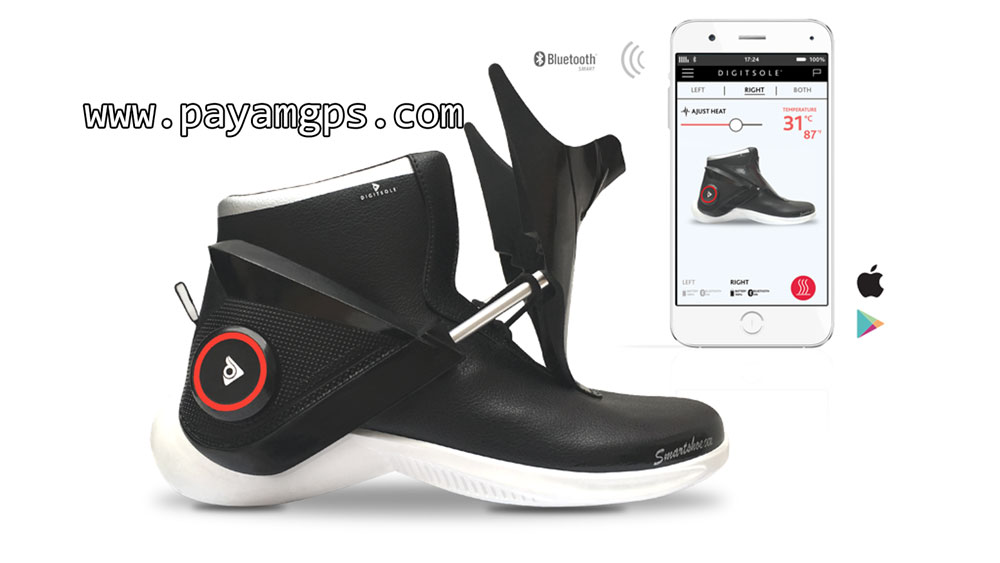 کفش هوشمند Digitsole با قابلیت ردیابی افراد و نمایش میزان سلامت آنها