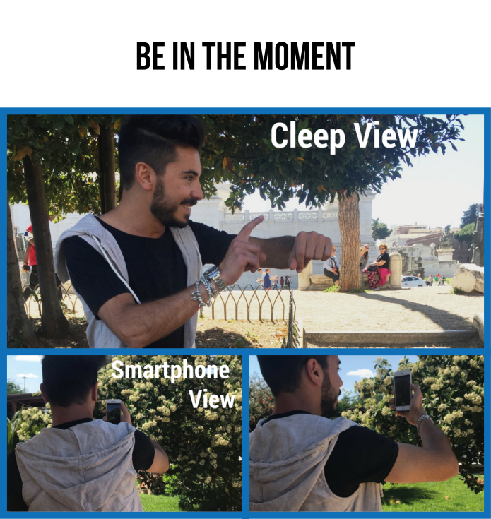 مچ بند هوشمند Cleep مجهز به دوربین