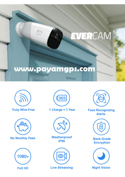 افزایش امنیت خانه شما با نصب دوربین مداربسته EverCam