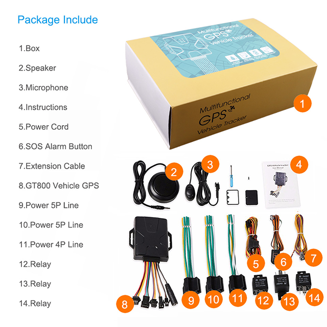ردیاب و دزدگیر خودرو TS800